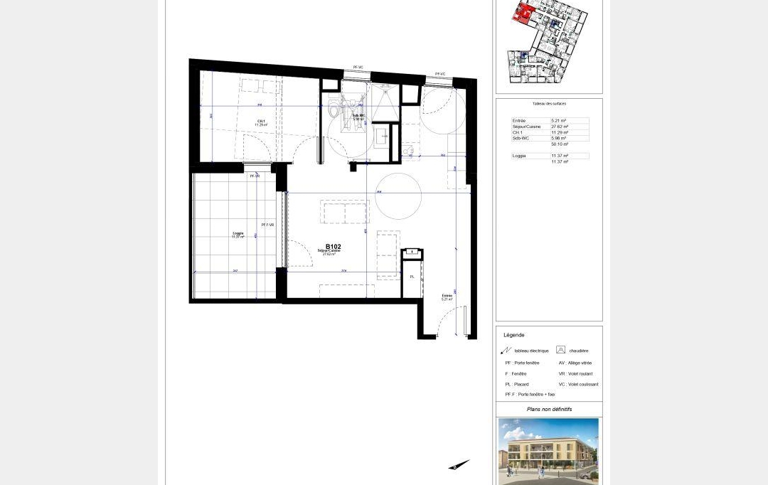 Annonces PORTESLESVALENCE : Appartement | BEAUMONT-LES-VALENCE (26760) | 50 m2 | 194 500 € 